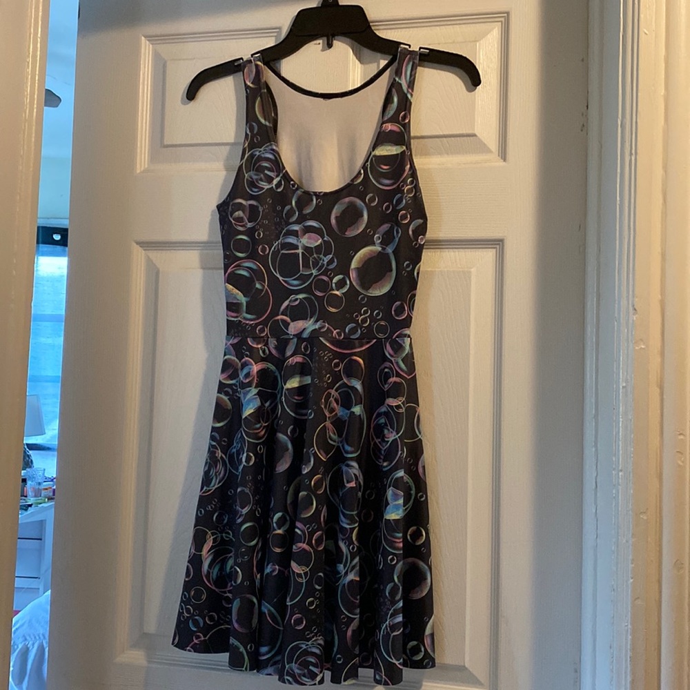 Blackmilk Multicolor Bubble Print Dress